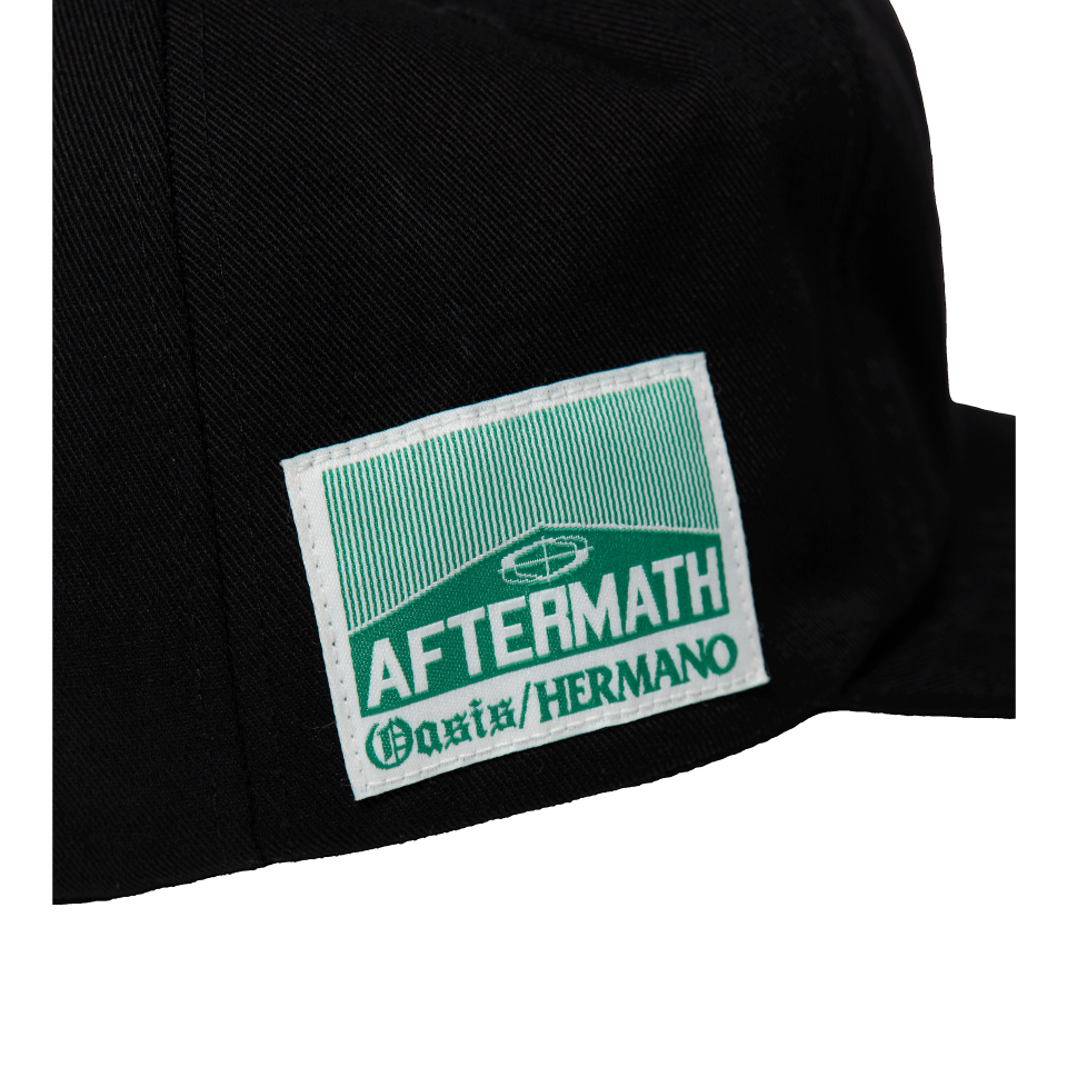 MUSINSA | Aftermath ATM LOGO BALL CAP [BLACK]