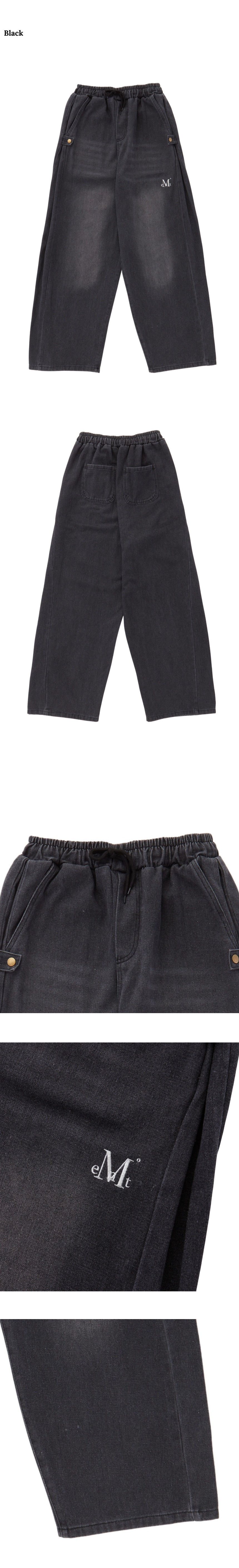★MUCENT★ Fluid Signature Side Button Pants 2 Colors P00000 MUSINSA | MUCENT Fluid Signature Side Button Pants (2 Colors)
