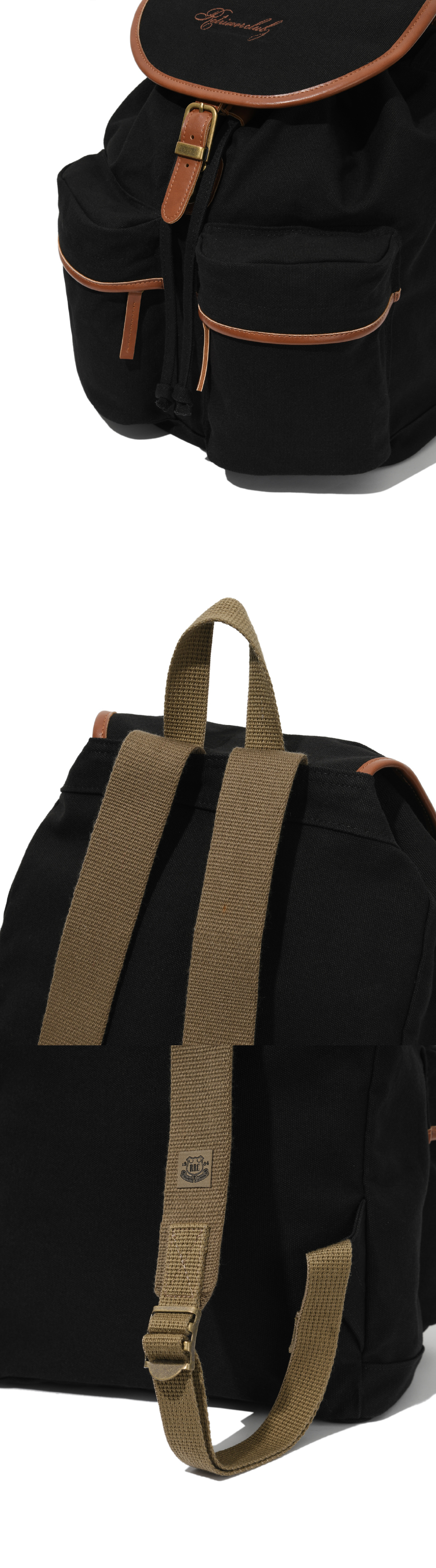 [RETRIEVER CLUB]UNISEX●RC LOGO RUCK SACK MUSINSA | RETRIEVER CLUB RC LOGO RUCK SACK [BROWN]