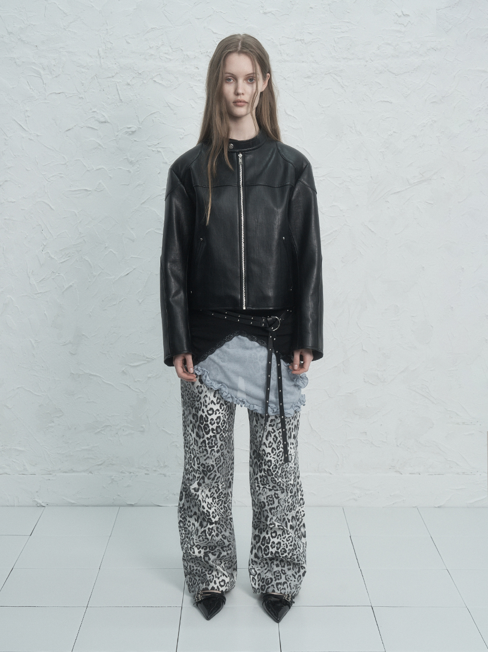 [SETUP-EXE] RIVET BIKER JACKET / 追跡付 SETUP-EXE】25ss RIVET BIKER JACKET