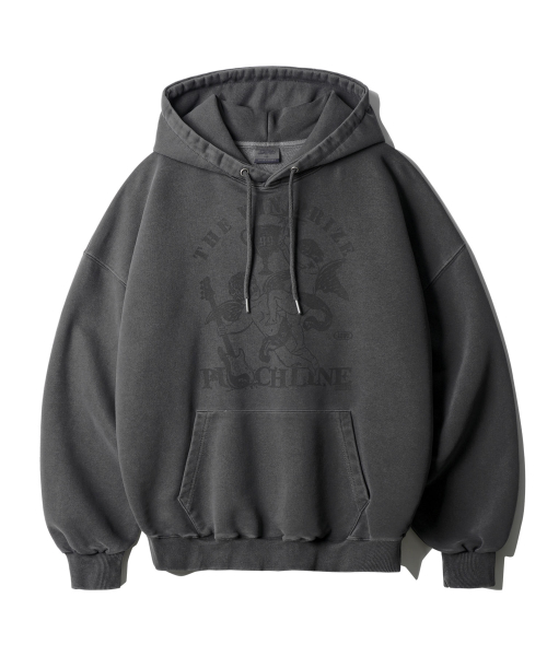 Winprize пигментное худи Dark Grey ISHD9196
