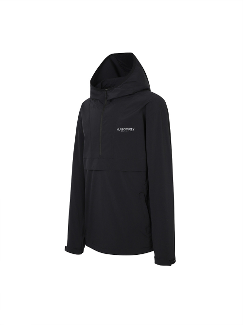 Freshvent Мужской лёгкий тренировочный анорак (BLACK)