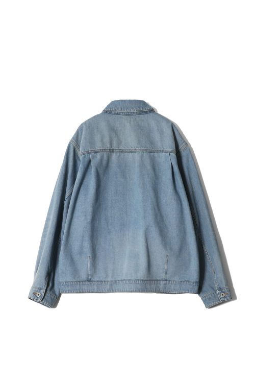 Liverty trucker denim jacket light синий