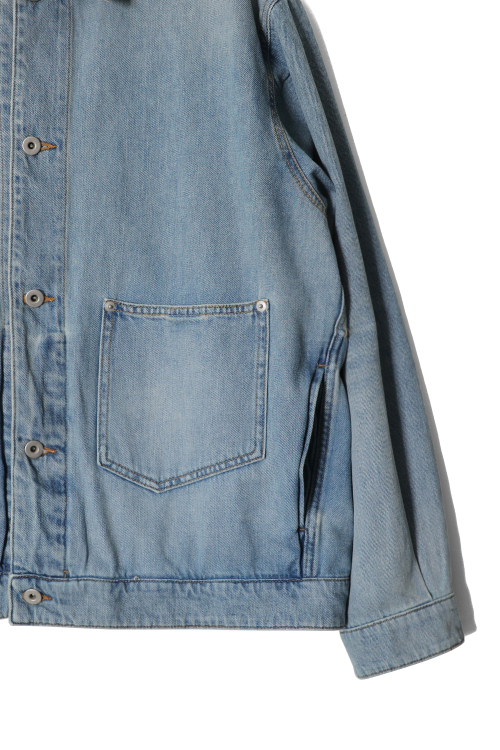 Liverty trucker denim jacket light синий