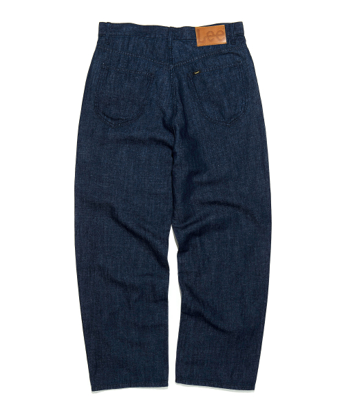 Мужские свободные джинсы из льна Indigo Raw