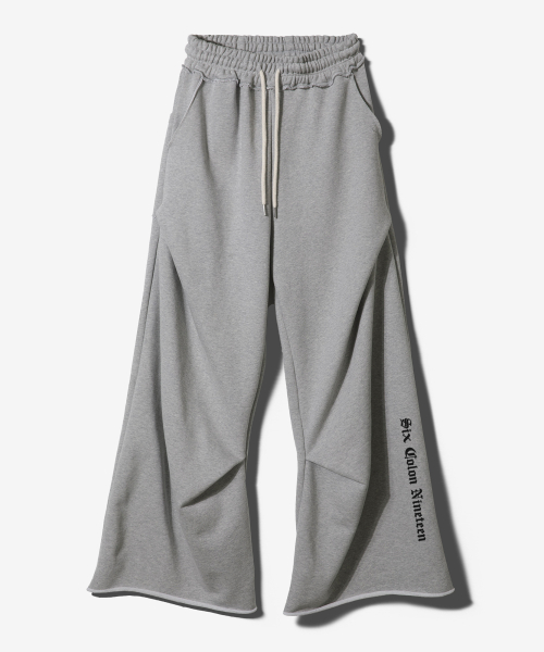 Six colon nineteen geometry pants - melange