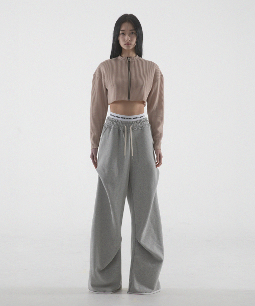 Six colon nineteen geometry pants - melange
