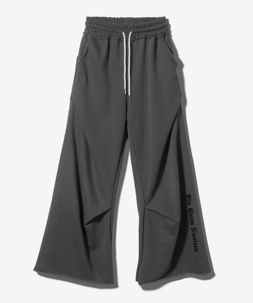 Six colon nineteen geometry pants - pigment чёрный