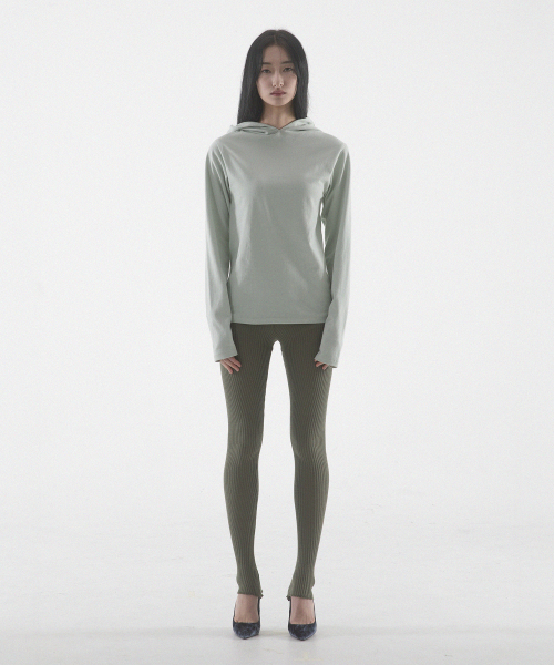 Mwl knit leggings - khaki