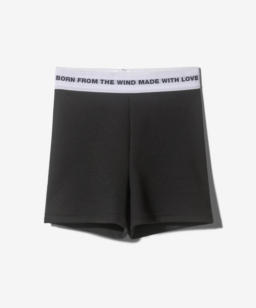 Mwl biker shorts-чёрный