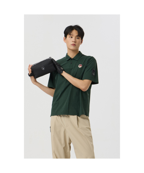 (uni) sorona printed back polo t-shirt_g4tam25395grx