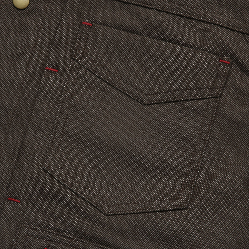 560 type-2 denim trucker jacket (коричневый)
