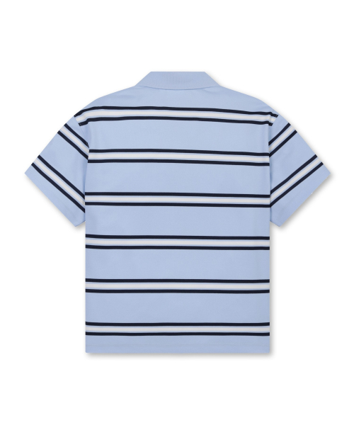 (women) stripe polo short-sleeve t-shirt_g5tam25325bux
