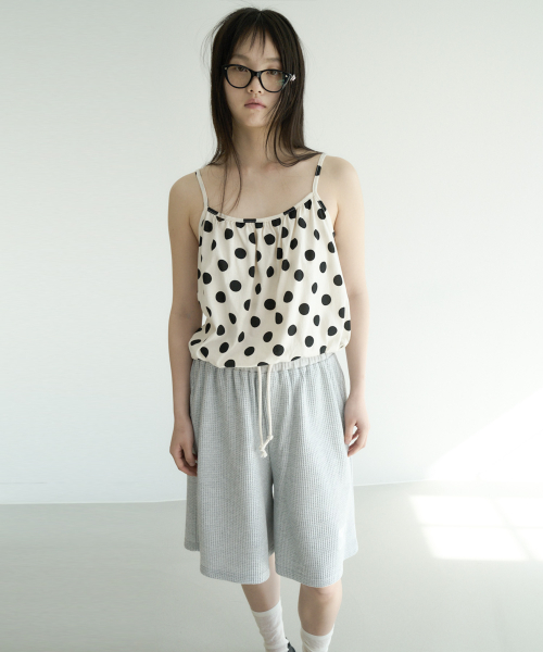 Polka Top (Ivory)