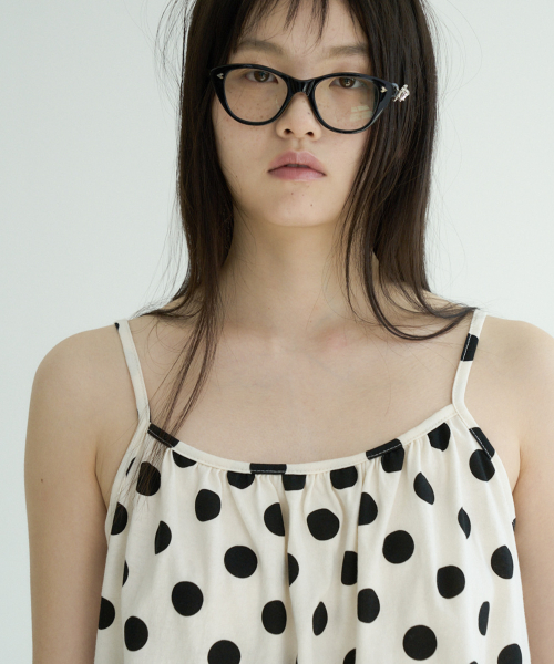 Polka Top (Ivory)