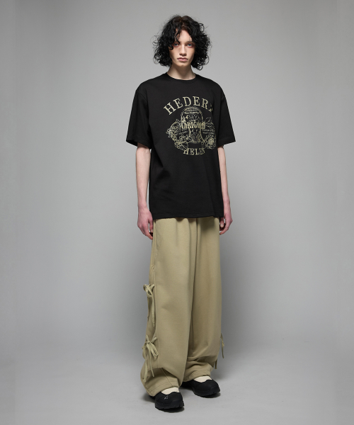 Knot wide sweat pt бежевый