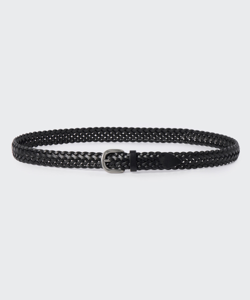Womens Leather Weaving Slim Belt_20mm thumbnail 8