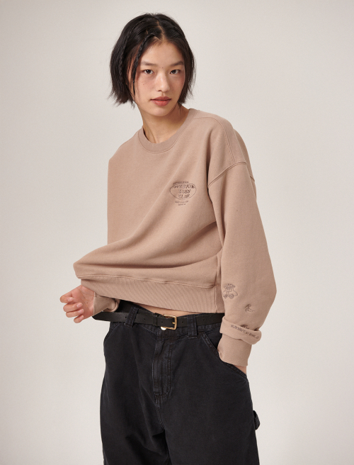 Sunnset womens sweatshirt бежевый
