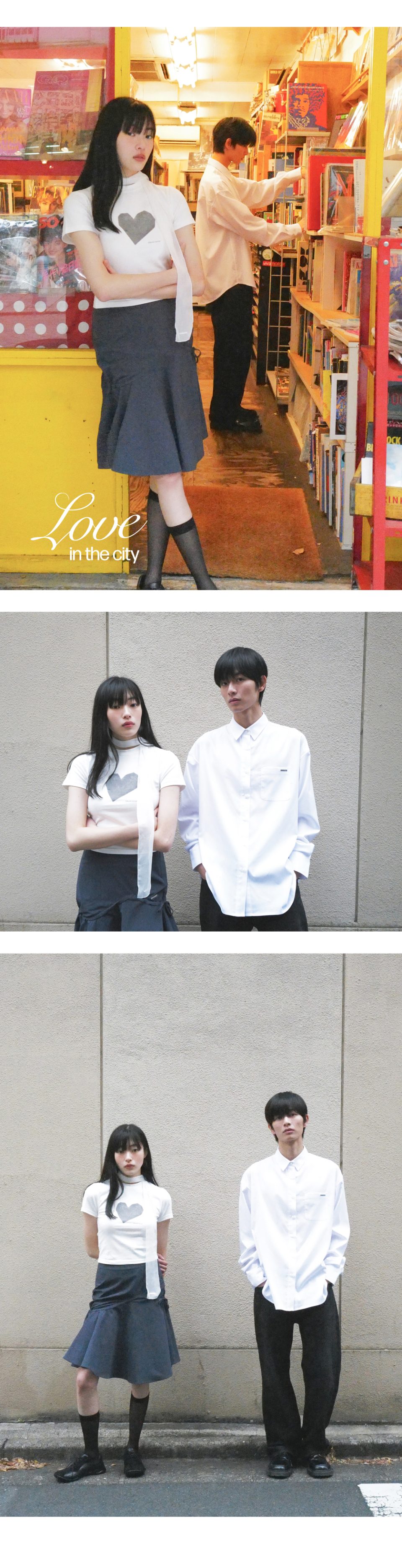 【Miseki SEOUL】25ss Hearts short sleeves MUSINSA | MISEKI SEOUL Hearts short sleeves WHITE