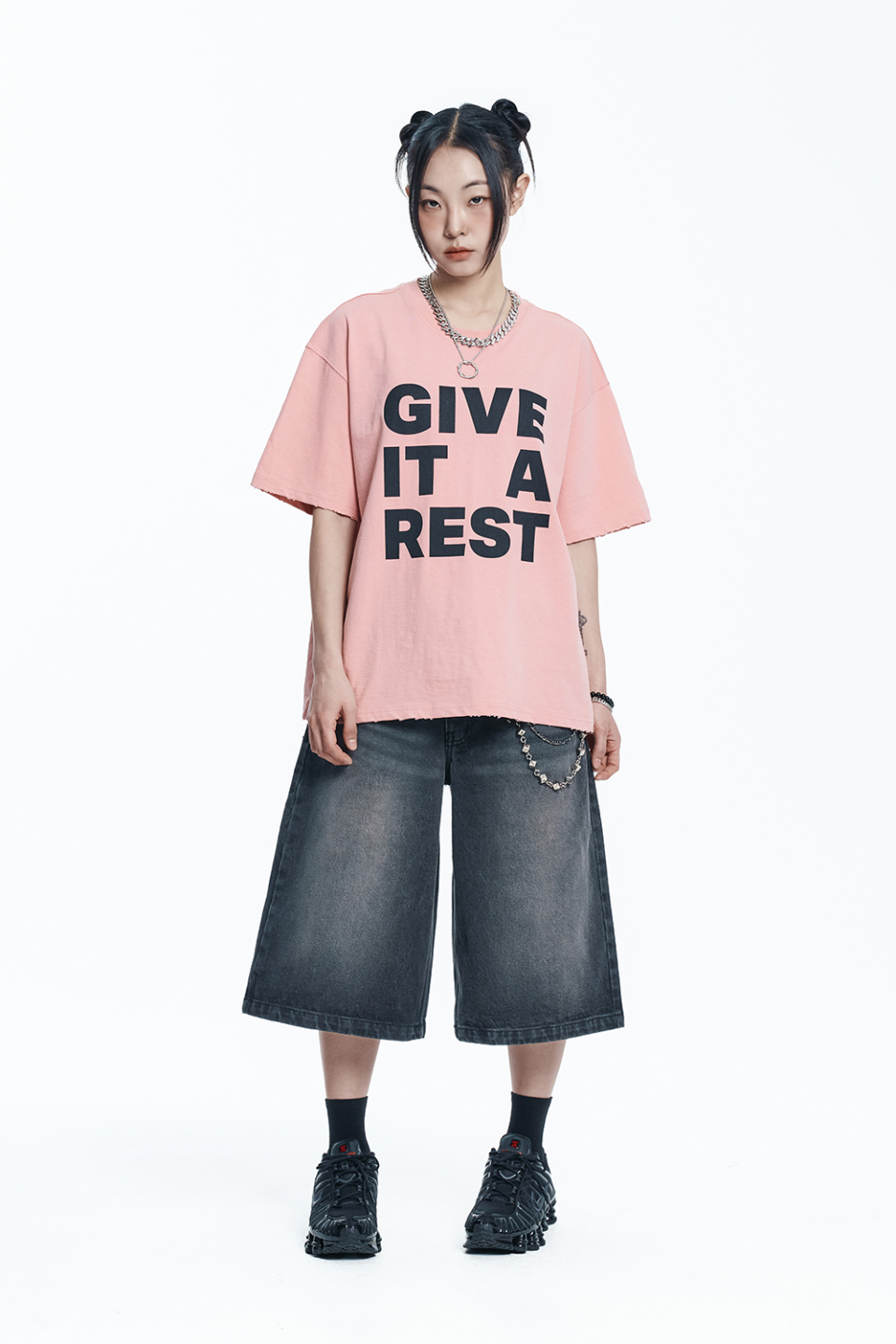 【SATIIIZ】Cent Training Bermuda Pants Pants and Bermuda shorts
