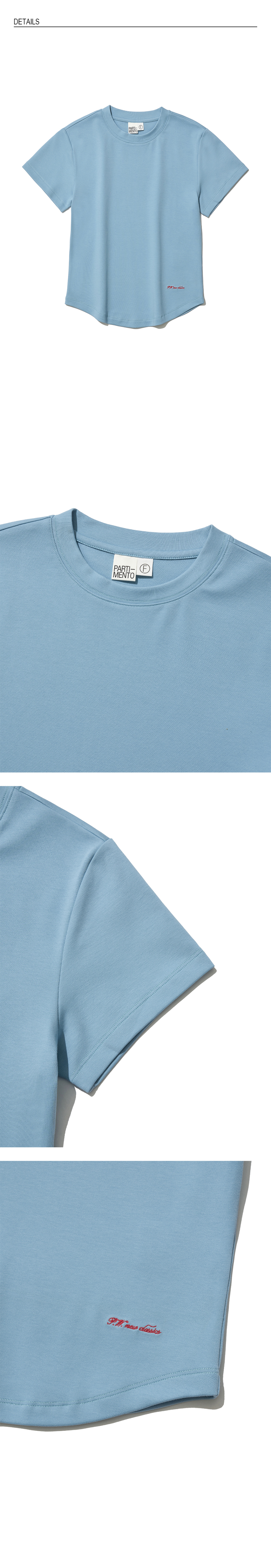 ●PARTIMENTO●PW 90s SHORT SLEEVE TEE 6色 Tシャツ 韓国大人気 MUSINSA | PARTIMENTO WOMEN PW 90s Short Sleeve Tee_Charcoal