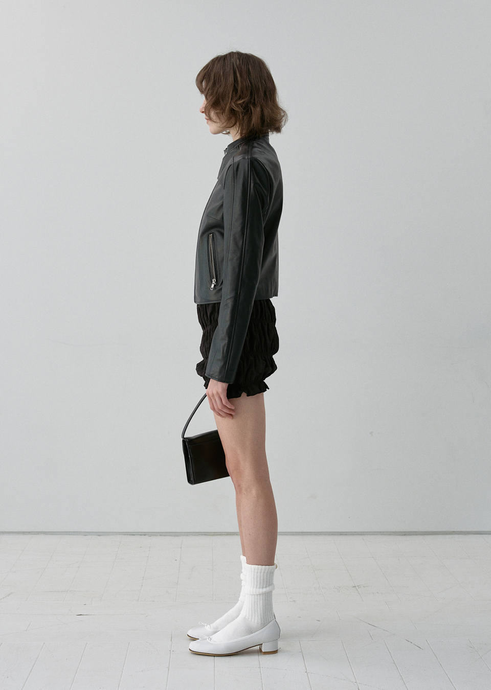 【NOICE】 M CLASSIC RIDER LAMBSKIN BLOUSON /追跡付 MUSINSA | s/e/o RACER ZIPPED LAMBSKIN LEATHER JACKET