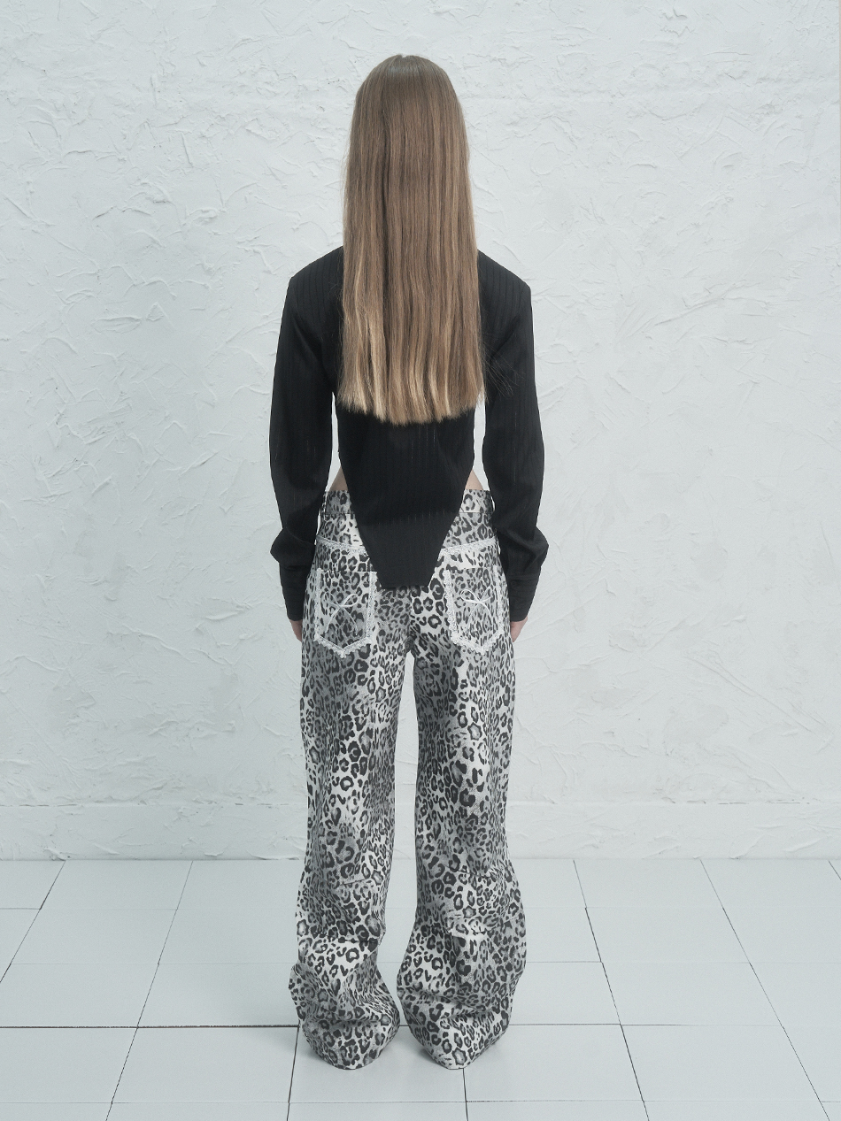 LEOPARD LACE PANTS / WHITE | ファッション通販サイト NUGU