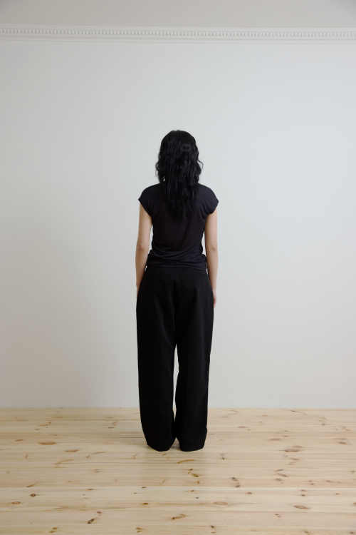 Furry-tailed trousers (чёрный)