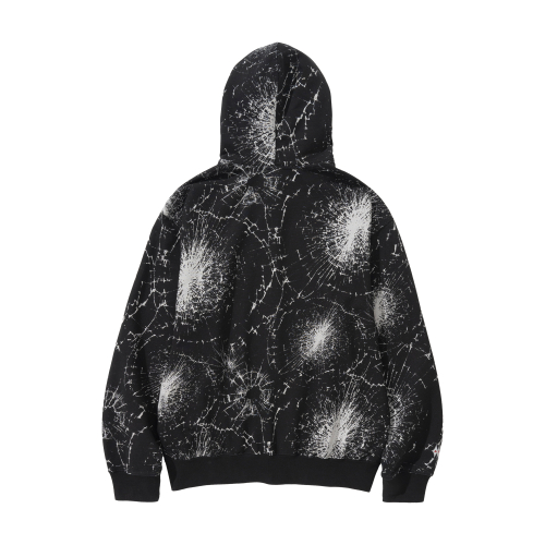 Glass zip hoodie (чёрный)