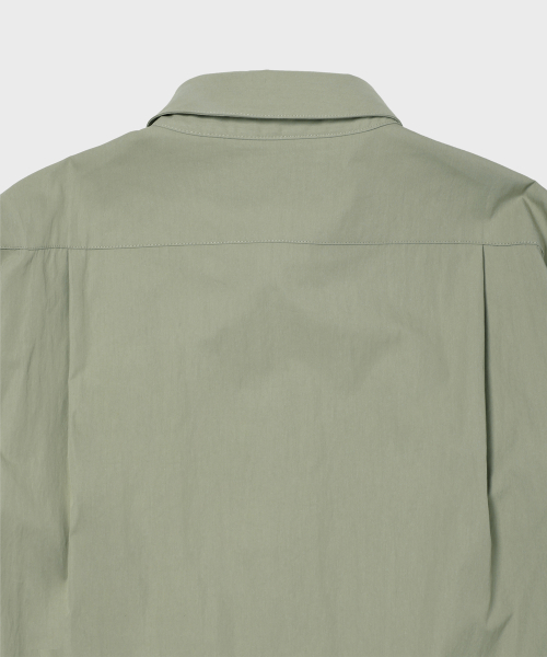 Однотонная рубашка Oliver ver.2 OLIVE