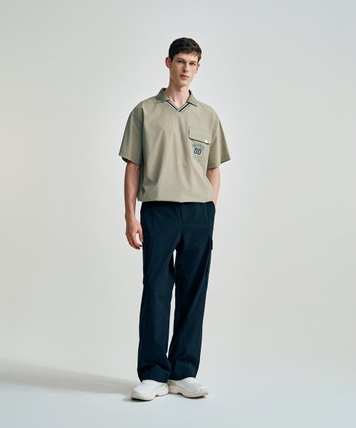 Мужская лёгкая рубашка-поло с воротником Comfort Cool M