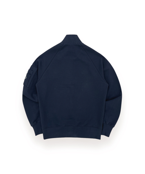R-0013 combat half zip-up(тёмно-синий)