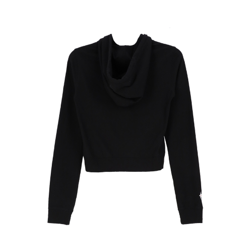 W CONTRAST STITCH ZIP худи [чёрный]