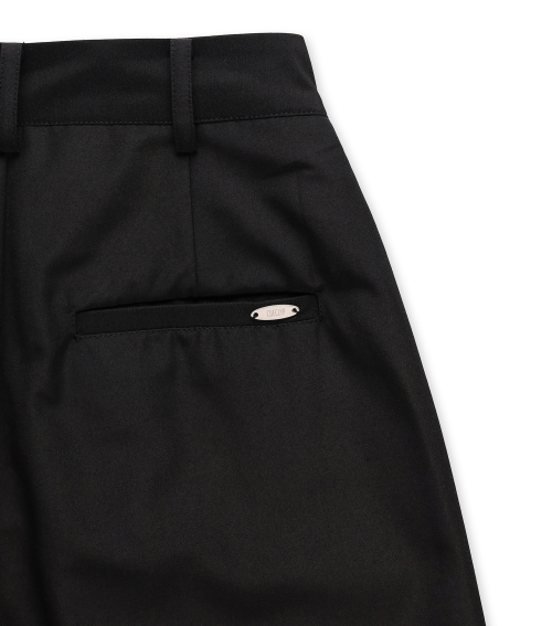 [BB] Wide Two Tuck Slacks