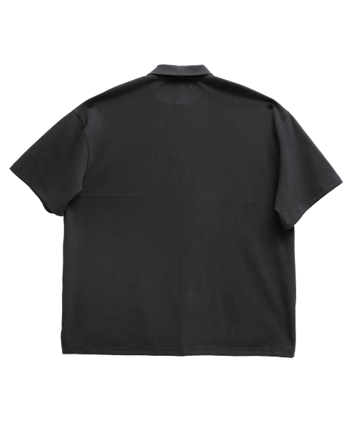 Футболка поло с карманом для ручки (Dark Gray)