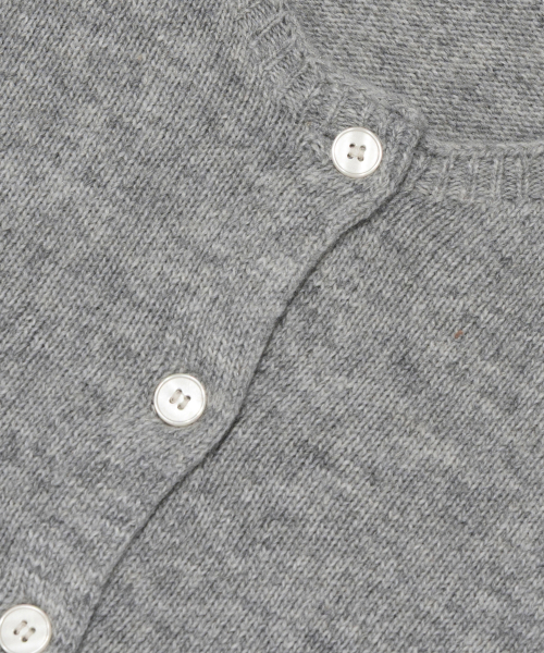 Базовый круглый кардиган (GRAY)