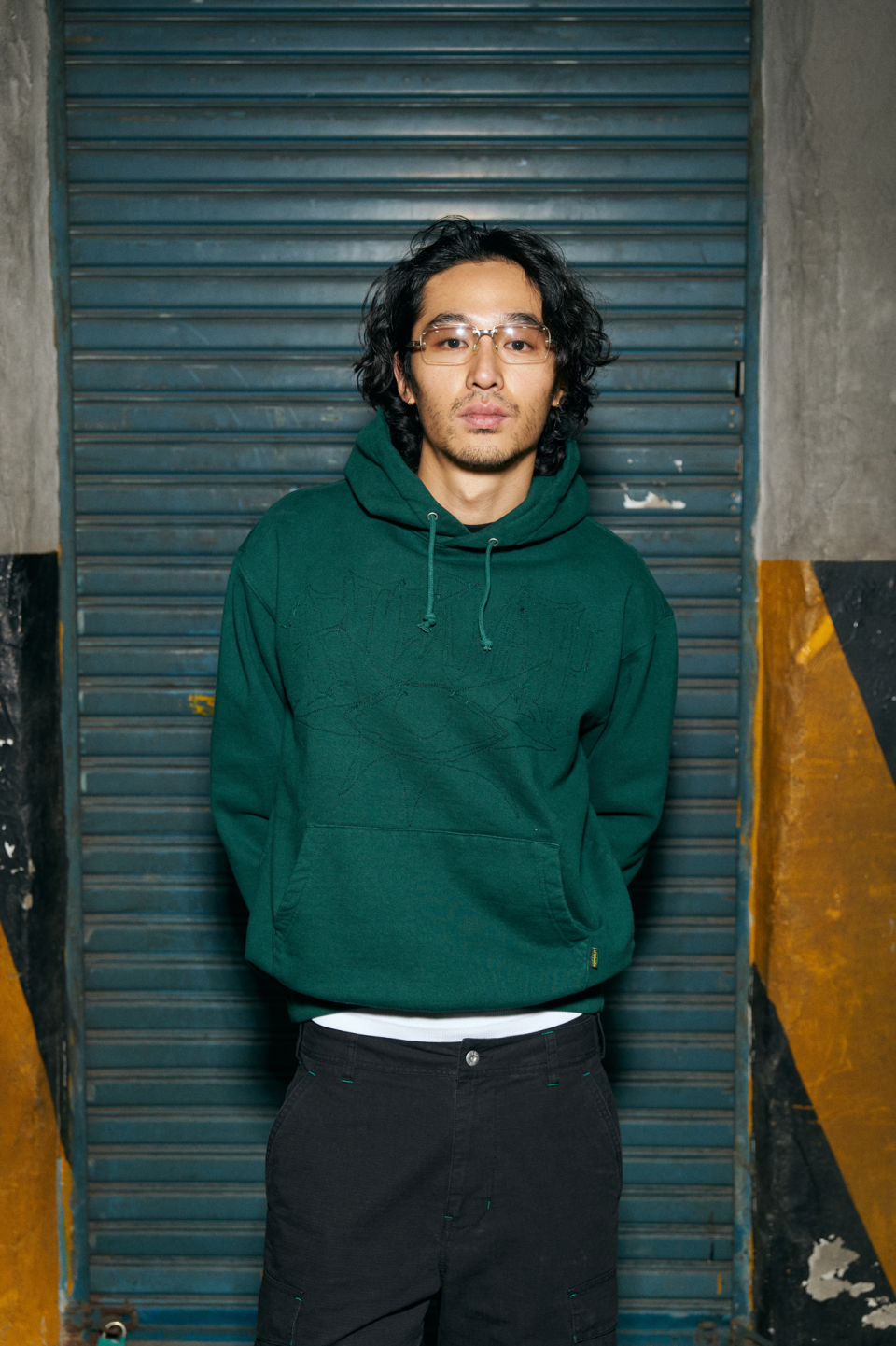 [AFTERMATH] AFTERMATH STITCH HOODIE /追跡付 MUSINSA公式 | Aftermath STITCH HOODIE (GREEN)