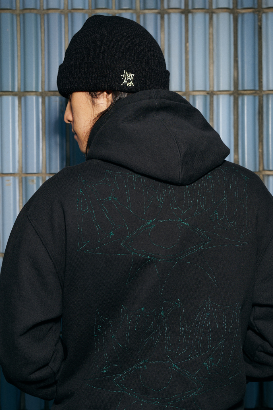 [AFTERMATH] AFTERMATH STITCH HOODIE /追跡付 MUSINSA公式 | Aftermath STITCH HOODIE (GREEN)