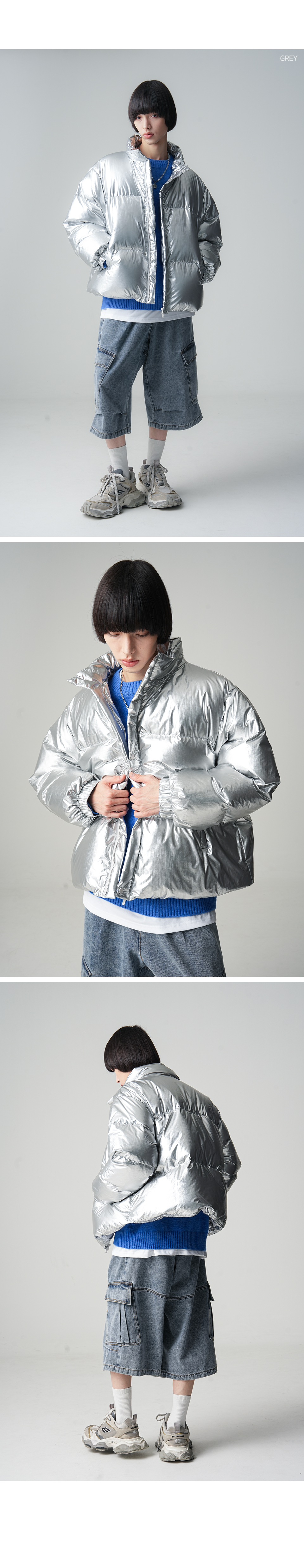 AVANDRESS★男女兼用★ Siberia Duck Stella Crop Padding 6色 MUSINSA | AVANDRESS Siberia Duck Stella Crop Padding WHITE