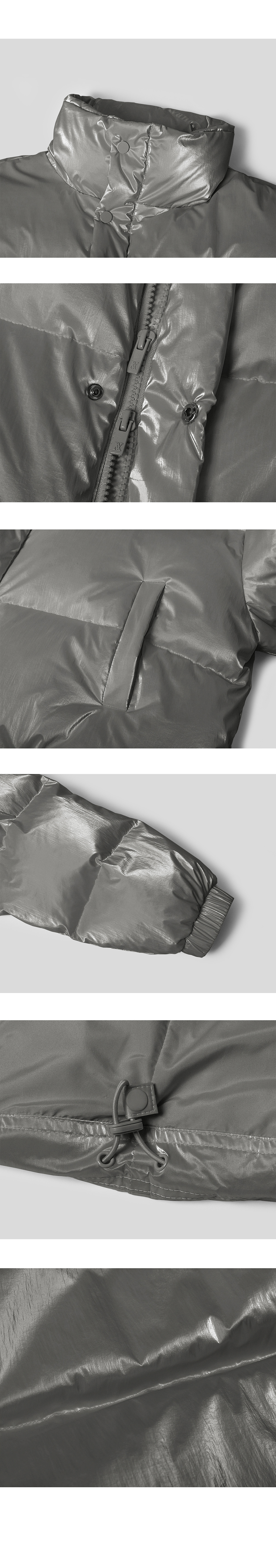 어반드레스(AVANDRESS) Siberia Duck Stella Crop Padding DARK