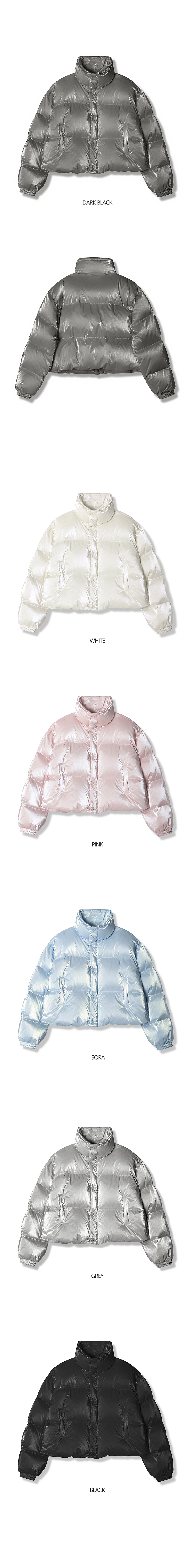 MUSINSA | AVANDRESS Siberia Duck Stella Crop Padding WHITE