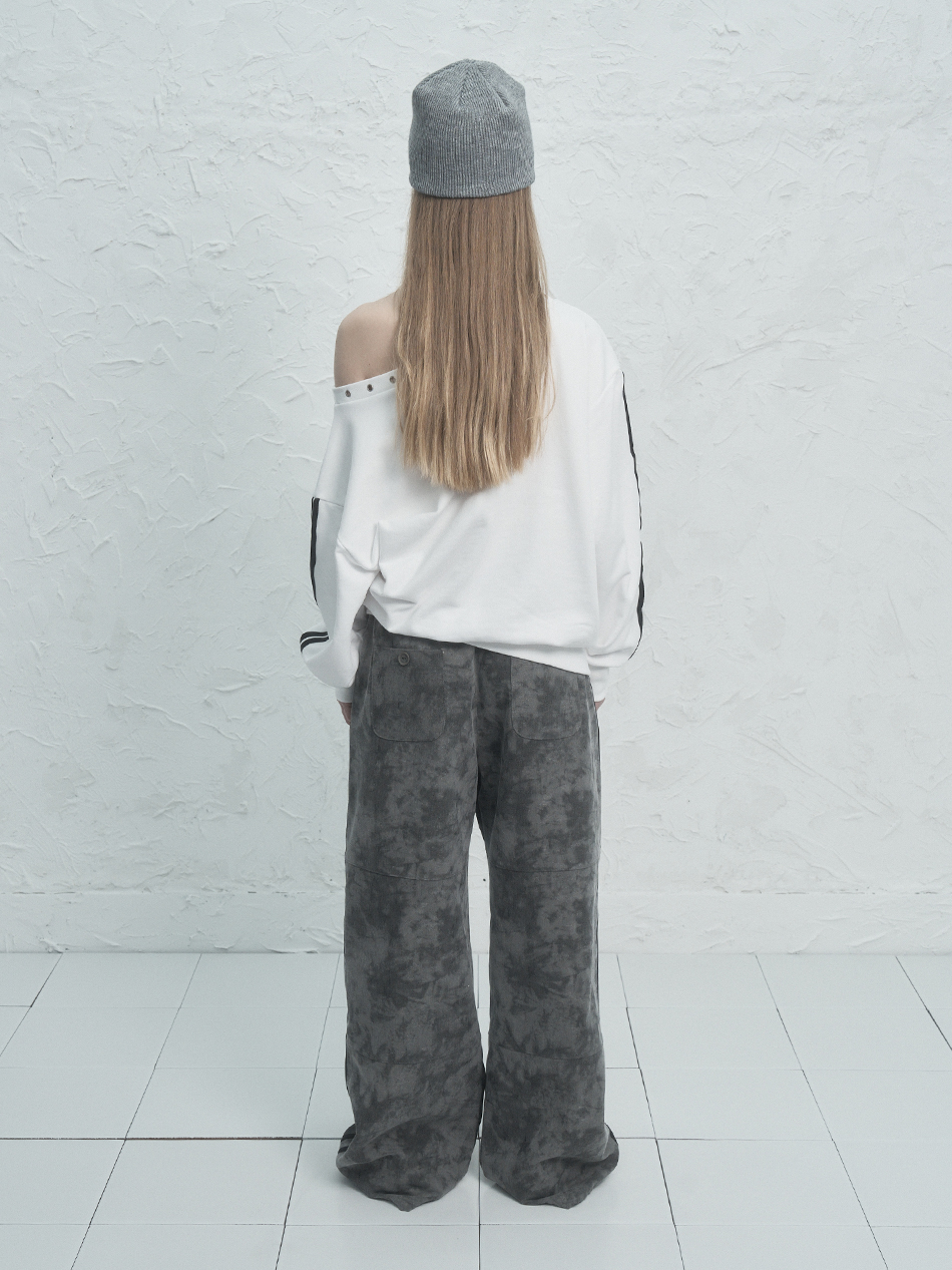 SETUP-EXE☆STAR JACQUARD PANTS MUSINSA | SETUPEXE STAR JACQUARD PANTS / CHARCOAL