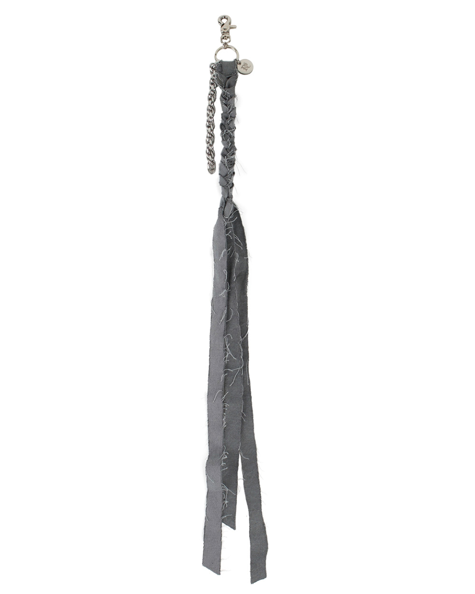 ●RSSC● LONG TWISTED DENIM KEYRING (2色) unisex MUSINSA | RSSC LONG TWISTED DENIM KEYRING - BEIGE
