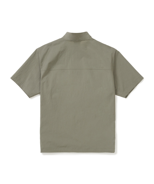 Анорак Root с воротником-стойкой (S25MMRAN64) Khaki Gray