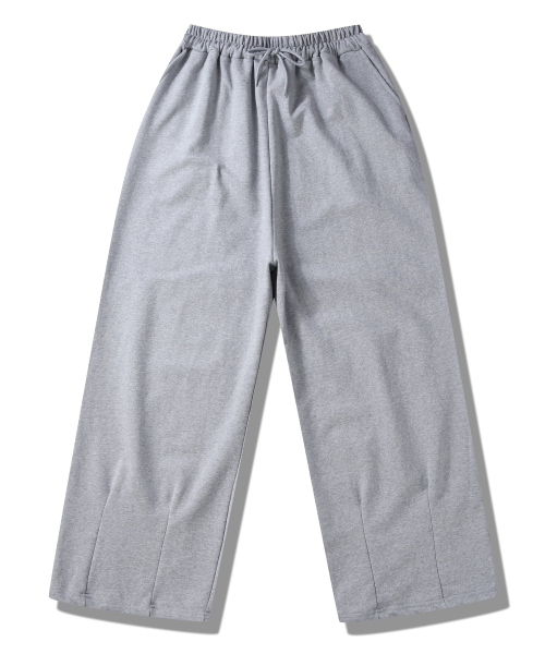 [UNISEX] Широкие спортивные брюки с защипами [Gray]