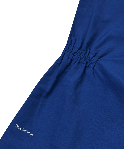 Split Seam Embroidery брюки [синий]