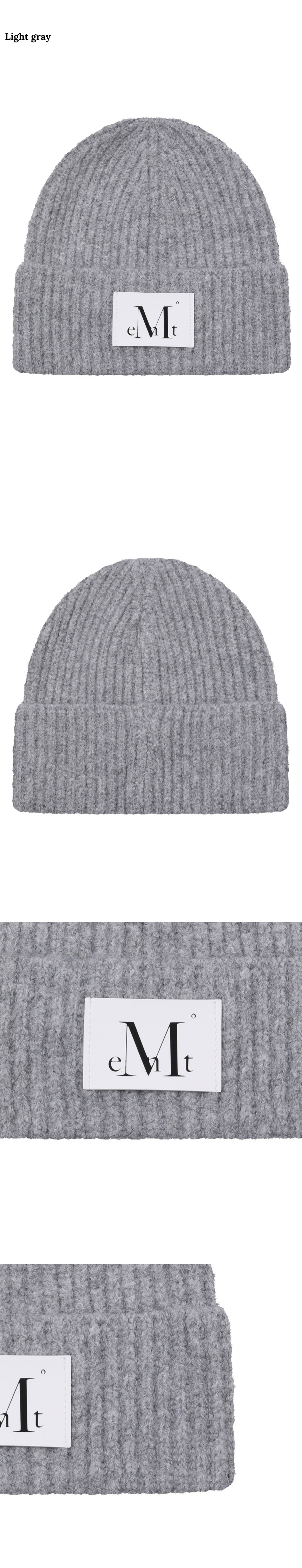 MUSINSA公式 | MUCENT Puni Angora Knit Beanie Unisex (5 Colors)