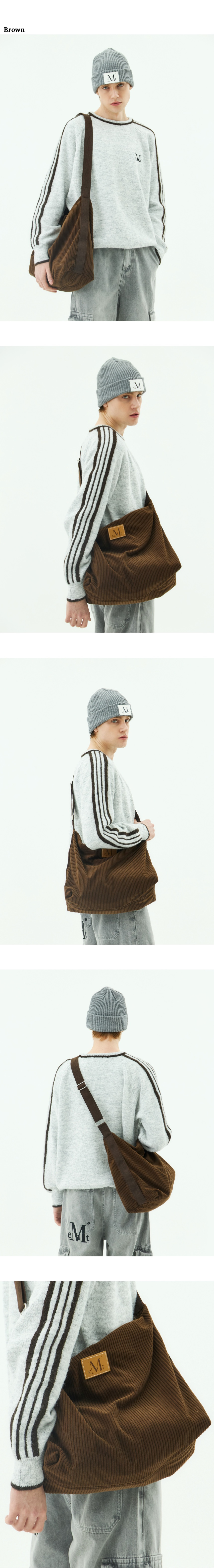 ◆MUCENT◆ Soft Corduroy Cross Bag Unisex 4 Colors P00000OO MUSINSA | MUCENT Soft Corduroy Crossbody Bag Unisex (4 Colors)
