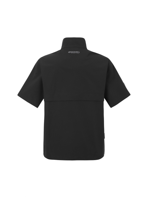 Спортивный анорак с коротким рукавом и высоким горлом Freshvent Black