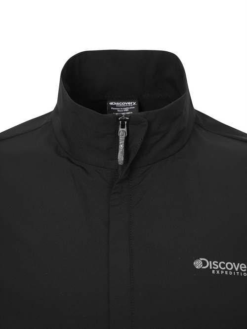 Спортивный анорак с коротким рукавом и высоким горлом Freshvent Black